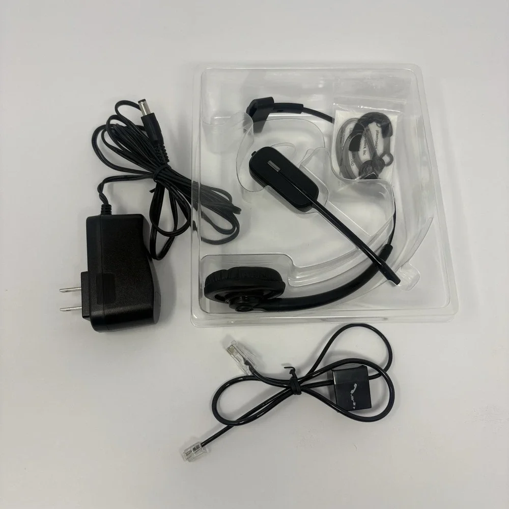 Plantronics CS540 DECT 6.0 Wireless Headset System 84693-01 Tested